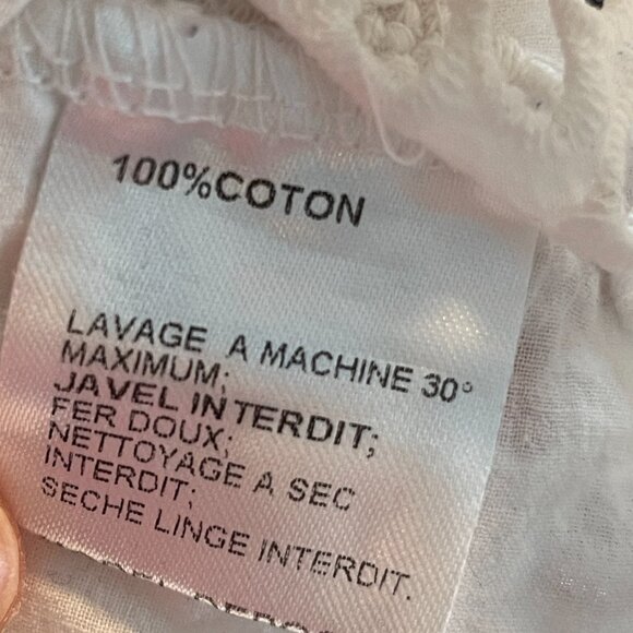 white off the shoulder cutout top - Picture 4 of 4